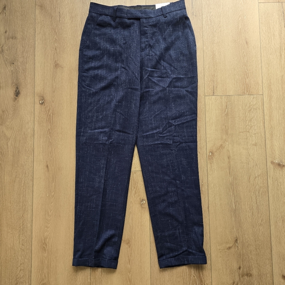 Calvin Klein Boys Flat Front Stretch Slim Fit Dress Pant 20